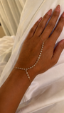Diamond line hand chain