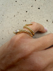 Serpentina Snake Ring