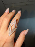 Vela Triangle Thick Ring
