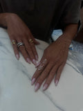 7 Diamond Drop Hand Chain