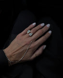 Diamond line hand chain