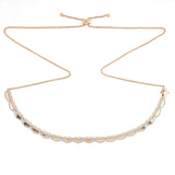 Cleopatra Diamond Mirror Necklace