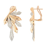 Single Modern Chandelier Diamond Earring