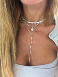 4 Carat Pear with Bezel Set diamonds LAB