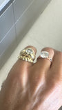 Gold Swirl Ring