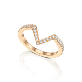 BABY V DIAMOND RING