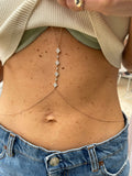 BODY CHAIN WITH DIAMOND SHAPES