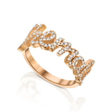 SPECIAL ORDER DIAMOND NAME RING