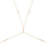 MULTI DIAMOND BODY CHAIN