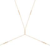 MULTI DIAMOND BODY CHAIN