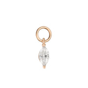 SINGLE MARQUISE DIAMOND - ADD ON FOR HOOP